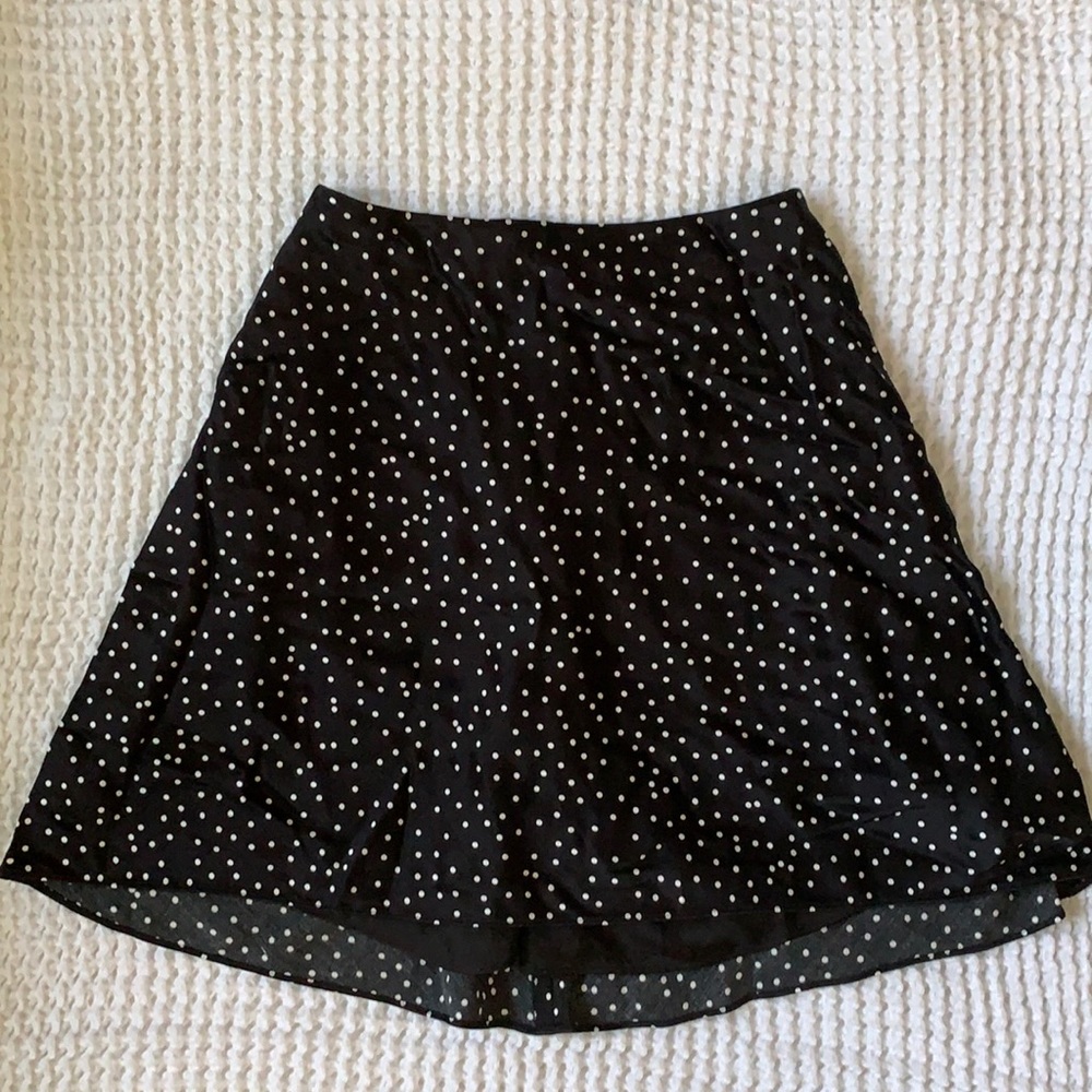 & Other Stories Satin Skater Skirt